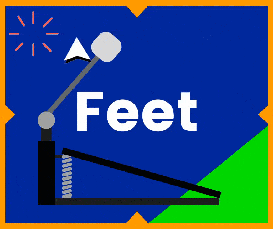 feet
